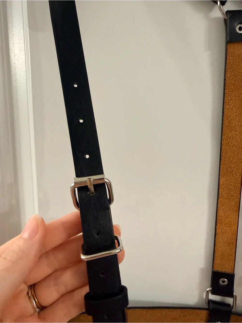 Midnight Hour Vegan Leather Harness- (MD-Xl)